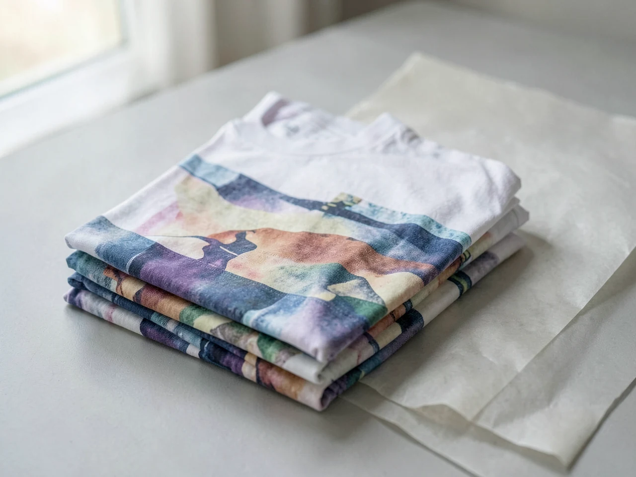 Illustrative fold stack study